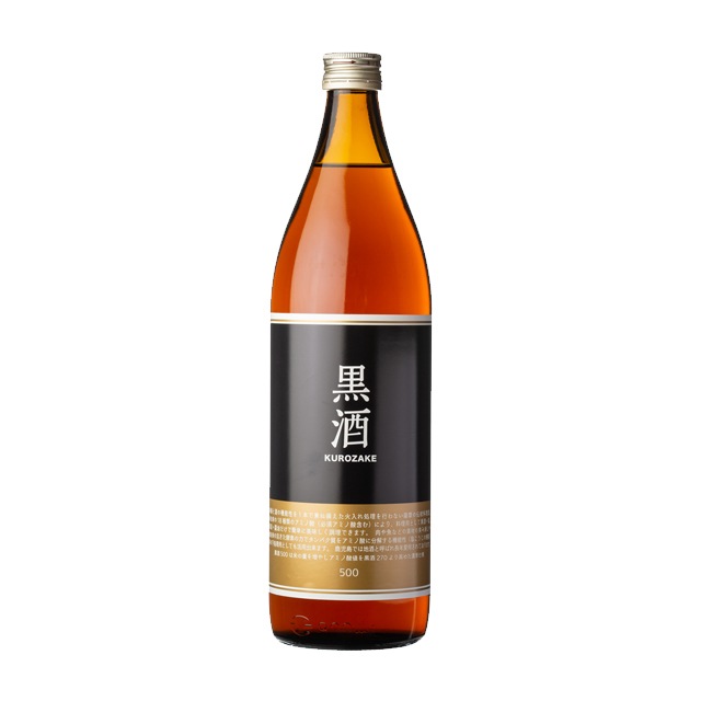 黒酒 500 金ラベル 13.5度以上14.5度未満 900ml 東酒造 鹿児島