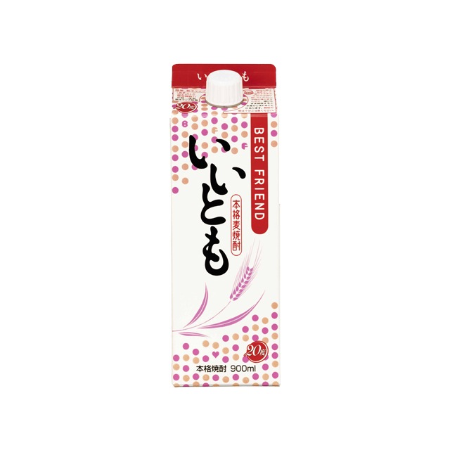 いいとも 20度 パック 900ml 麦焼酎 雲海酒造 宮崎