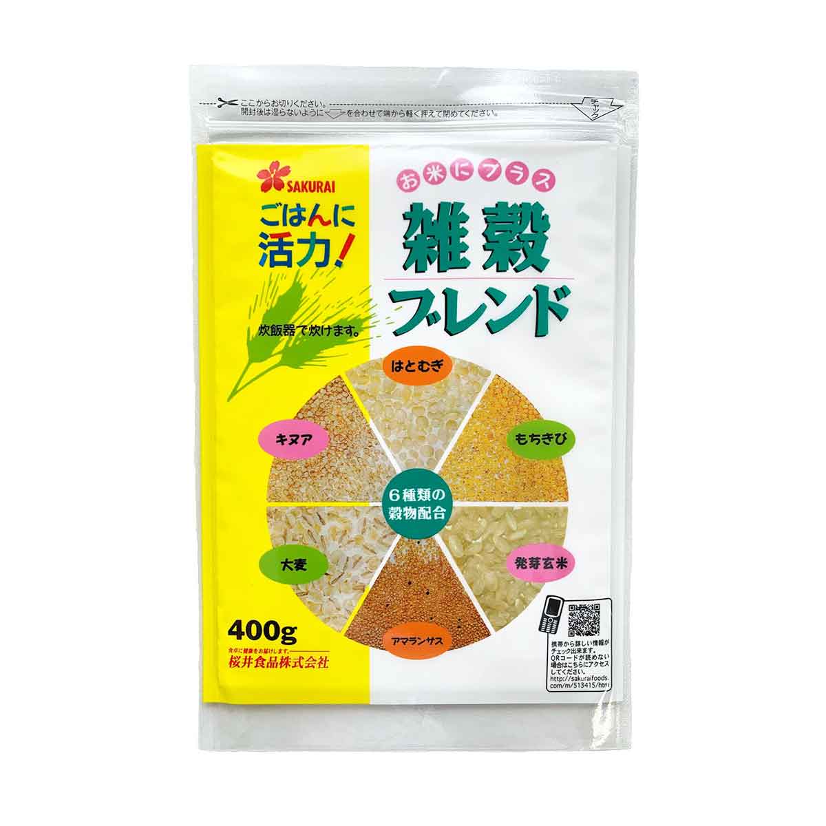桜井食品 お米にプラス 雑穀ブレンド 400g