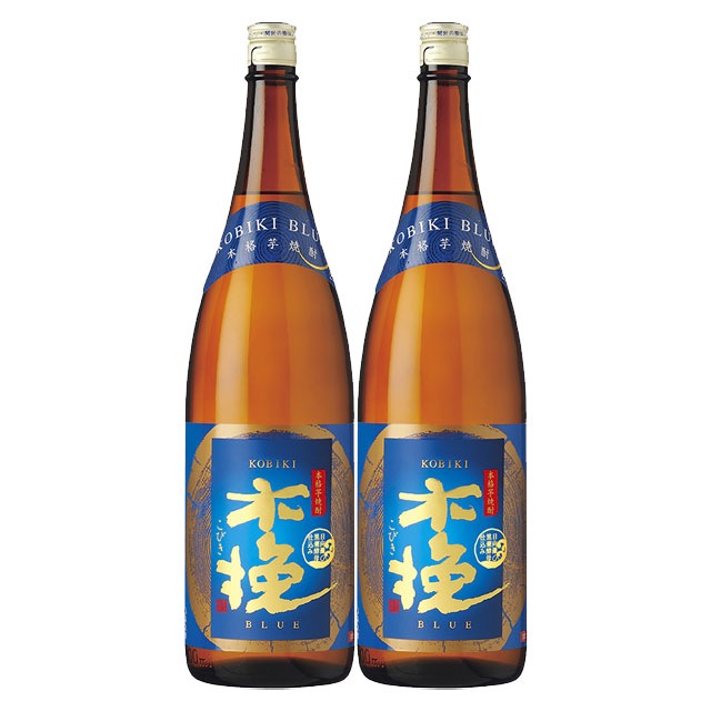 【送料無料】木挽BLUE 25度 1800ml×2本 芋焼酎 雲海酒造