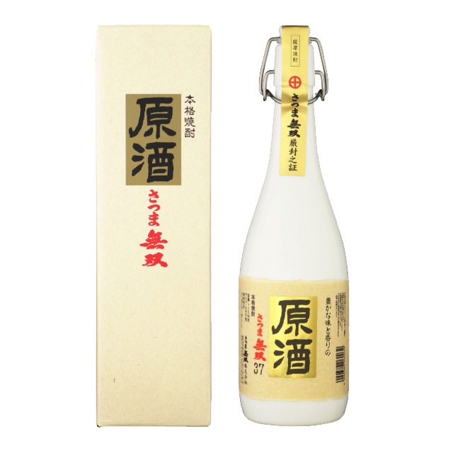 無双 原酒 白 37度 720ml 芋焼酎 さつま無双
