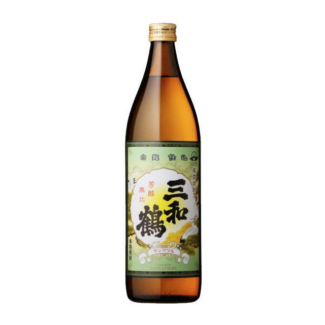 三和鶴(さんわつる) 白 25度 900ml 芋焼酎 三和酒造