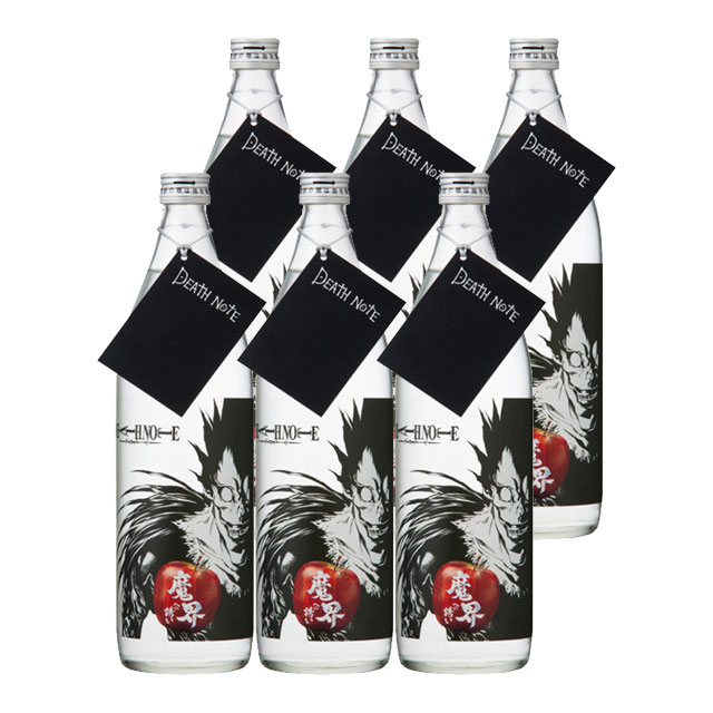 【送料無料】2025年9月10日より出荷予定！DEATH NOTE 魔界への誘い 25度 900ml×6本 芋焼酎 光武酒造
