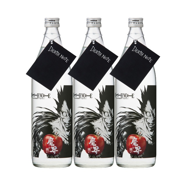 【送料無料】2025年9月10日より出荷予定！DEATH NOTE 魔界への誘い 25度 900ml×3本 芋焼酎 光武酒造