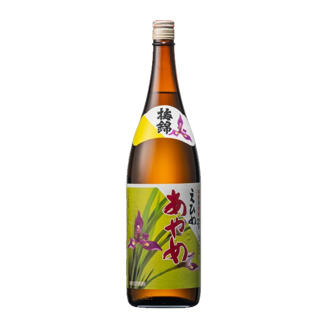 えひめあやめ 25度 1800ml瓶 酒造好適米使用 米焼酎 梅錦山川 愛媛県 化粧箱なし
