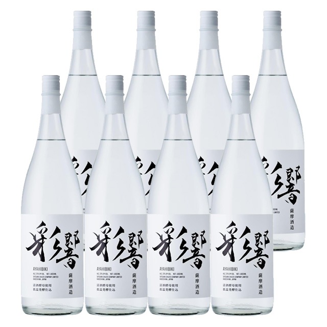 【送料無料】彩響(あやひびき) 25度 1800ml×8本 芋焼酎 薩摩酒造