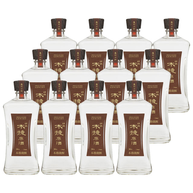 【送料無料】日向木挽(ひゅうがこびき) 原酒 36度 720ml×12本 芋焼酎 雲海酒造