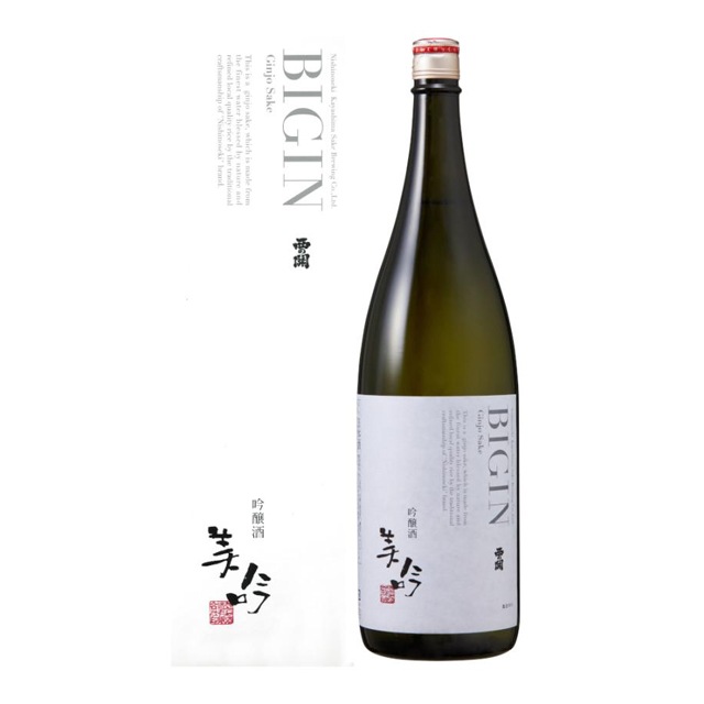 西の関 美吟(びぎん) 吟醸酒 化粧箱入 1800ml瓶 萱島酒造 大分県