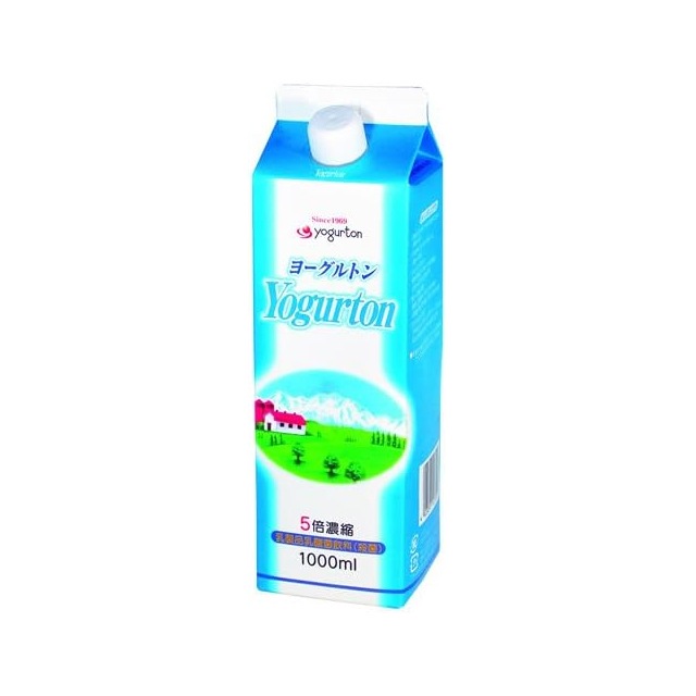 ヨーグルトン 5倍濃縮 パック 1L ヨーグルトン乳業