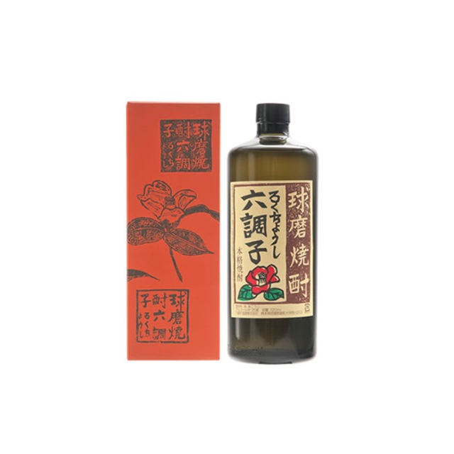 六調子 本吟 35度 720ml瓶 貯蔵熟成米焼酎 六調子酒造 熊本県 化粧箱入