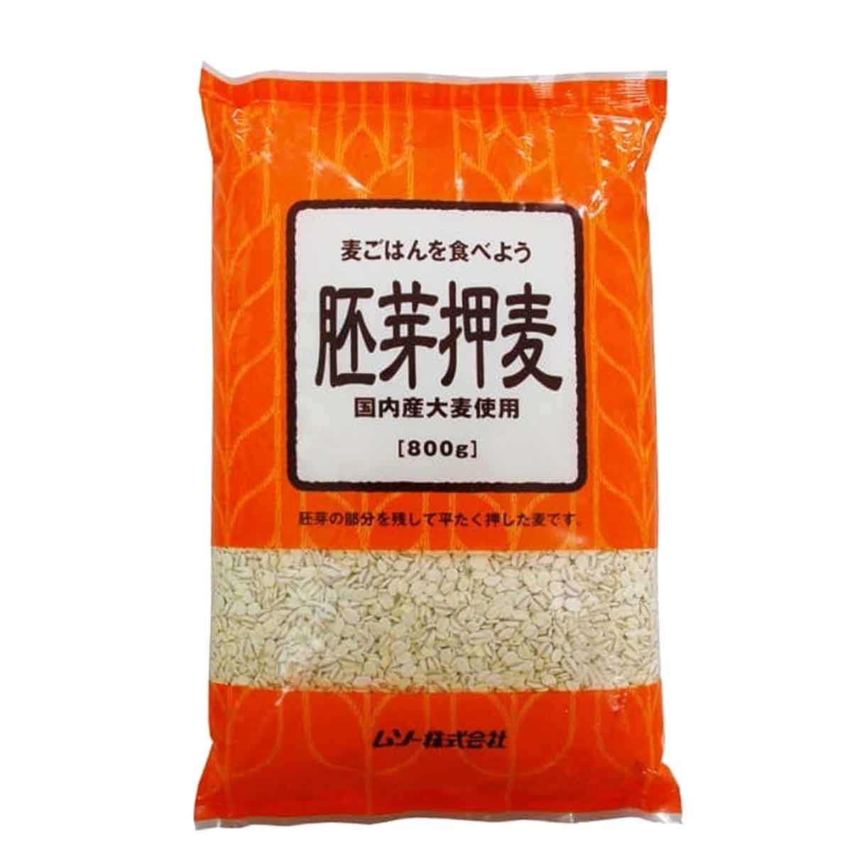 ［800g］胚芽押麦〈国内産〉ムソー株式会社