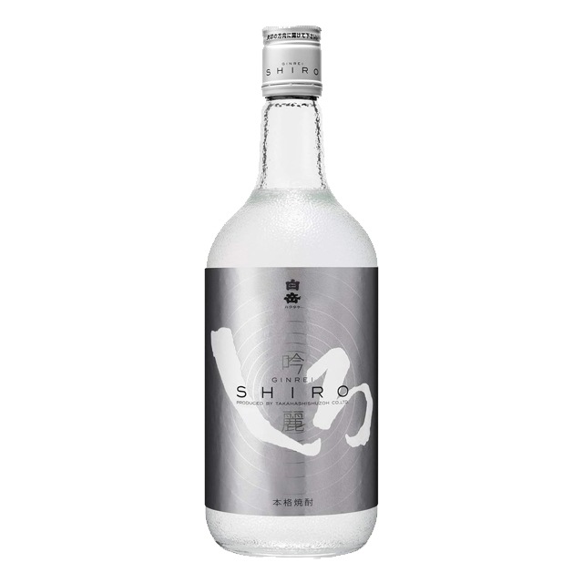 白岳 吟麗しろ(銀しろ)25度 720ml瓶 吟醸香の米焼酎 高橋酒造 球磨焼酎