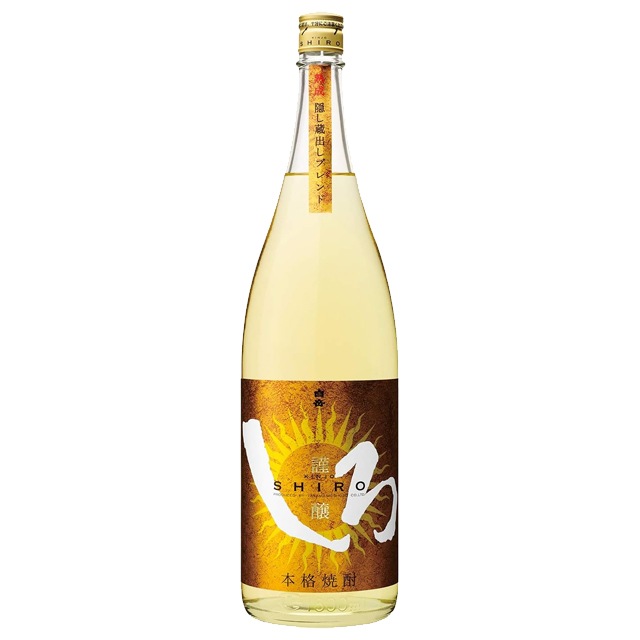 白岳 謹醸しろ(金しろ)25度 1800ml瓶 熟成 隠し蔵出しブレンド 米焼酎 高橋酒造 球磨焼酎
