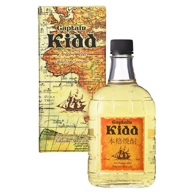 キャプテンキッド 箱入 43度 720ml 黒糖焼酎 喜界島酒造 