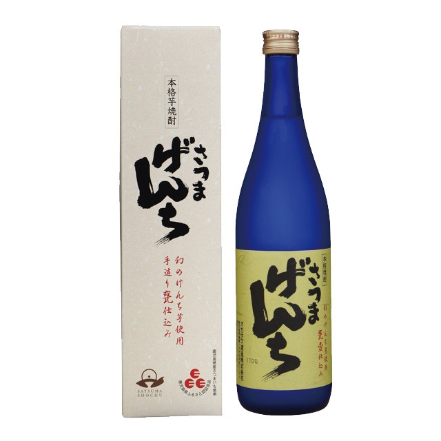 さつまげんち 25度 720ml瓶 化粧箱入 芋焼酎 オガタマ酒造 