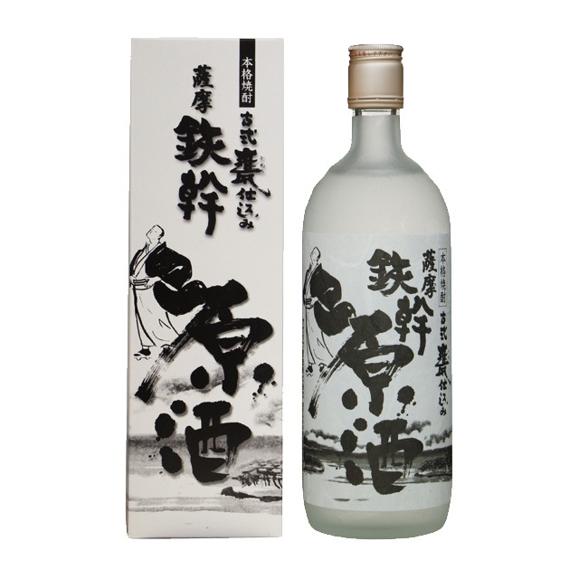 鉄幹原酒 37度720ml 芋焼酎 原酒 オガタマ酒造 鹿児島県 化粧箱入