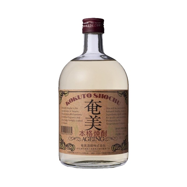 樫樽3年貯蔵 奄美エイジング 25度 720ml 黒糖焼酎 奄美酒類 