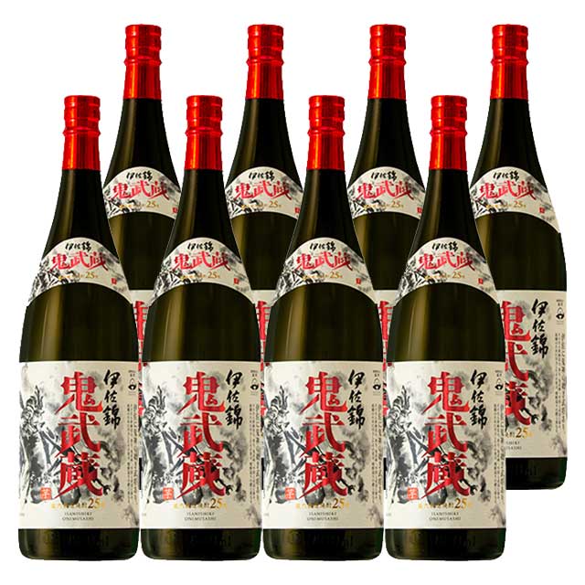 【送料無料】2025年10月20日より出荷予定！鹿児島限定 伊佐錦 鬼武蔵(オニムサシ) 25度 1800ml×8本 芋焼酎 大口酒造