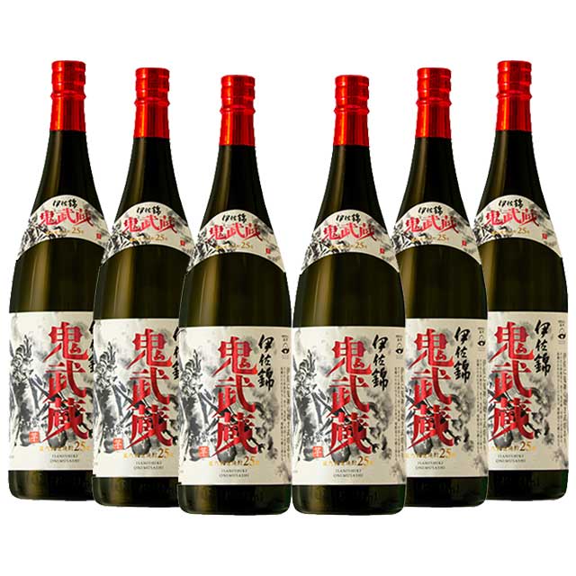 【送料無料】2025年10月20日より出荷予定！鹿児島限定 伊佐錦 鬼武蔵(オニムサシ) 25度 1800ml×6本 芋焼酎 大口酒造