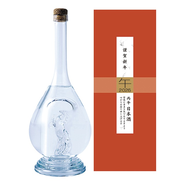 【送料無料】11月下旬より出荷予定★八鹿酒造 2026年 干支ボトル 午 (うま) 500ml瓶 化粧箱入 純米大吟醸  丙午ひのえうま