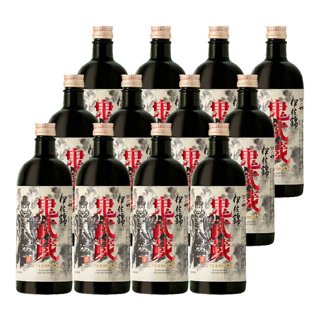 【送料無料】鹿児島限定 伊佐錦 鬼武蔵(オニムサシ) 25度 720ml 箱入×12本 芋焼酎 大口酒造