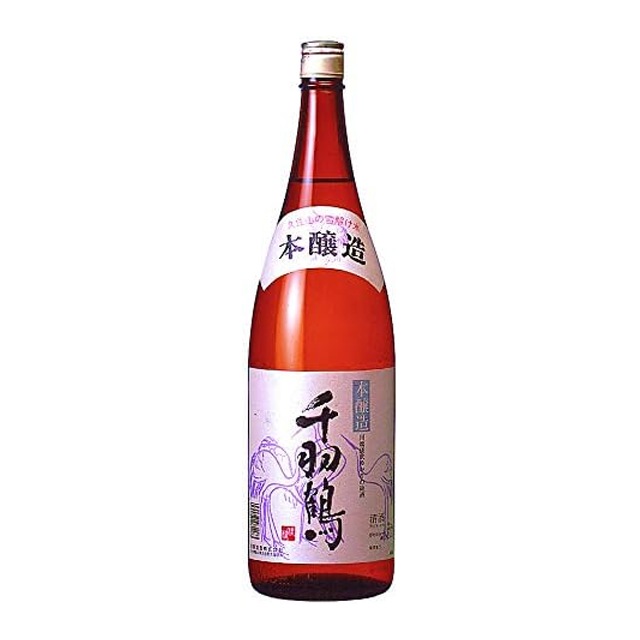 【取寄商品】千羽鶴 本醸造 16度 1800ml瓶 化粧箱入 佐藤酒造 大分県