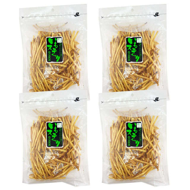 【送料無料】 いもスティック チャック付 120g×4袋 唐船峡食品 鹿児島