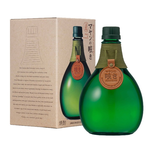 【送料無料】マヤンの呟き そば 箱入 38度 720ml×６本 そば焼酎 雲海酒造