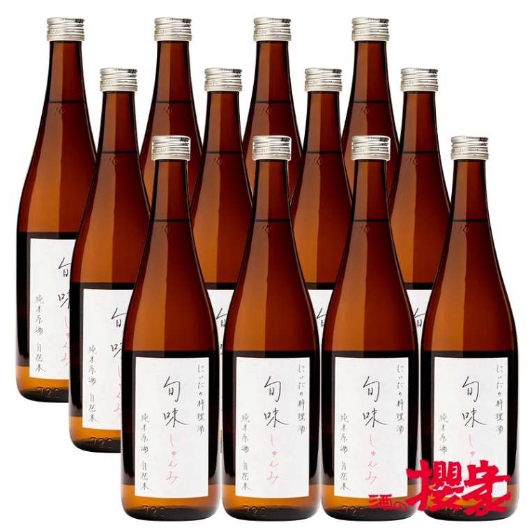 料理酒 仁井田本家 旬味 まとめ買い 720ml ×12本 1ケース 日本酒 仁井田本家 福島 地酒