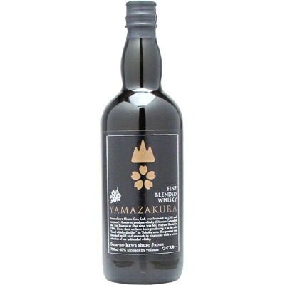 笹の川酒造　ＹＡＭＡＺＡＫＵＲＡ（山桜）黒ラベル 　700ml　(ウイスキー)