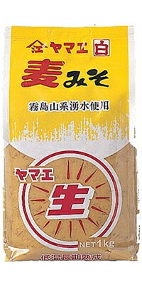 白生みそ　麦　1kg (調味料)