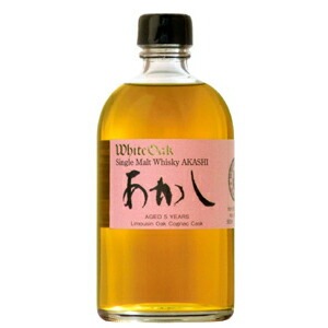 江井ヶ島酒造　シングルモルトあかし　コニャックカスク5年　500ml　(ウイスキー)