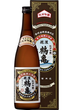 越後鶴亀　純米吟醸　720ml (日本酒)