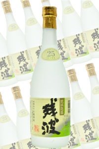 残波 (白) 25度/有限会社 比嘉酒造　720ml×12本 (泡盛)