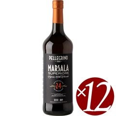 【送料無料】【ケース買い】マルサラ・スーペリオーレ　セッコ/ペッレグリーノ　750ｍｌ×12本 (甘味果実酒)