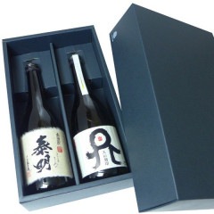 【特蒸泰明・天の刻印】麦香る！選び抜いた麦焼酎２本セット《ギフトボックス入り》720ml×2本 (焼酎)