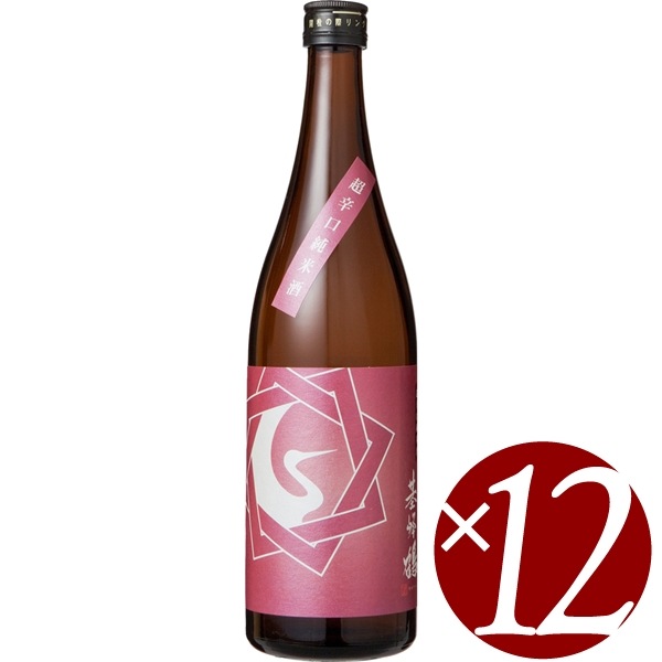 基峰鶴（キホウツル）　超辛口純米酒　720ml×12本 (日本酒)