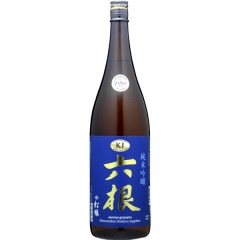 六根（ろっこん）純米吟醸 サファイア 1800ml (日本酒)