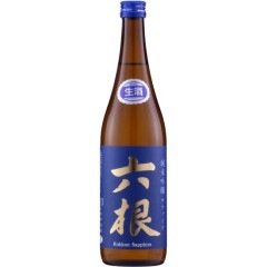 六根　純米吟醸　サファイヤ　生酒　720ml (日本酒)