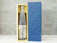 1800ml（一升瓶）1本用　フタ型ギフトボックス　包装・包装紙付