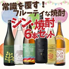 常識を覆す フルーティーな焼酎 シン・焼酎セット 1800ml×6本　 ライチの香り 焼酎ハイボール 新しい焼酎 だいやめ グロー チルグリーン 伊佐小町 カルダモン 躍る一日 DAIYAME