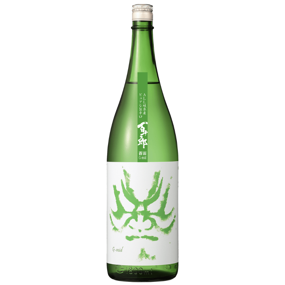百十郎　蒼面（あおづら）純米吟醸/蔵元林本店　1800ml (地酒)