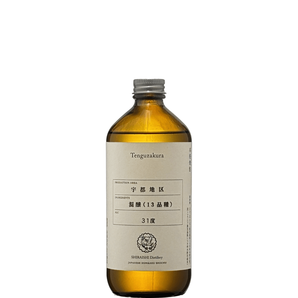 白石酒造　天狗櫻混醸13品種　31度　500ml（芋焼酎）