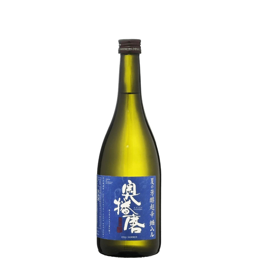 奥播磨　純米吟醸　夏の芳醇辛口焔（ほむら）入る720ml (地酒)