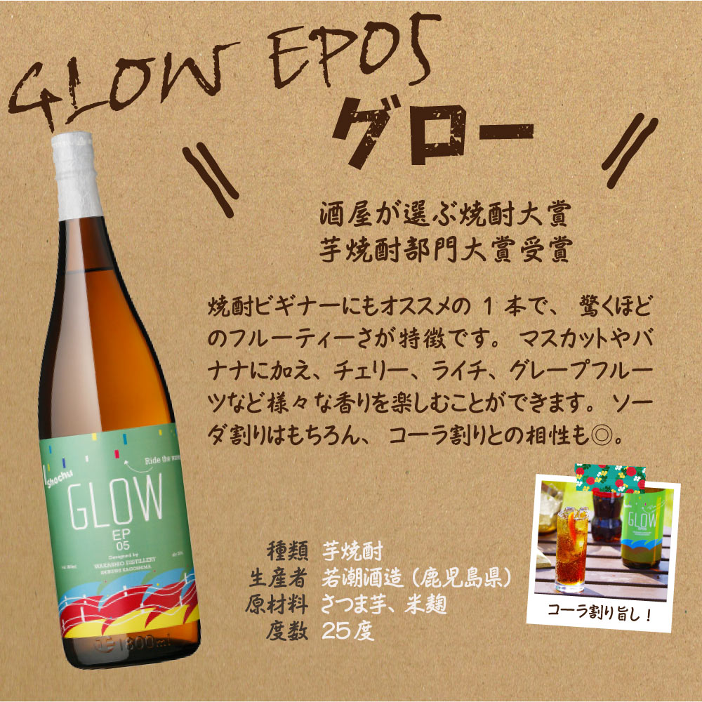 常識を覆す フルーティーな焼酎 シン・焼酎セット 1800ml×6本　 ライチの香り 焼酎ハイボール 新しい焼酎 だいやめ グロー チルグリーン 伊佐小町 カルダモン 躍る一日 DAIYAME