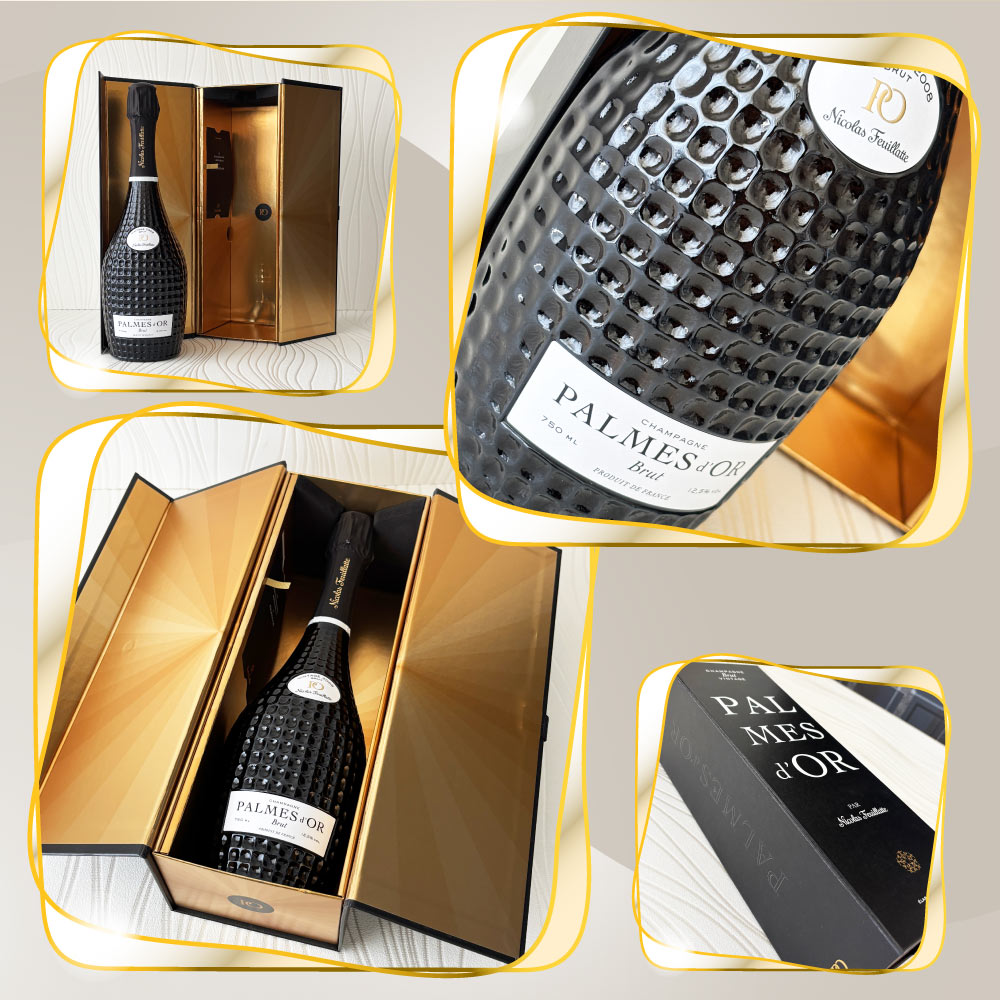 【送料込】ギフト6大特典【敬老の日ギフト・選べる熨斗・箱入】 高級シャンパーニュ パルムドール ブリュット 750ml ニコラ・フィアット シャンパン スパークリング ワイン 辛口 のし 敬老の日 お中元 お歳暮 父の日 母の日 プレゼント 贈り物