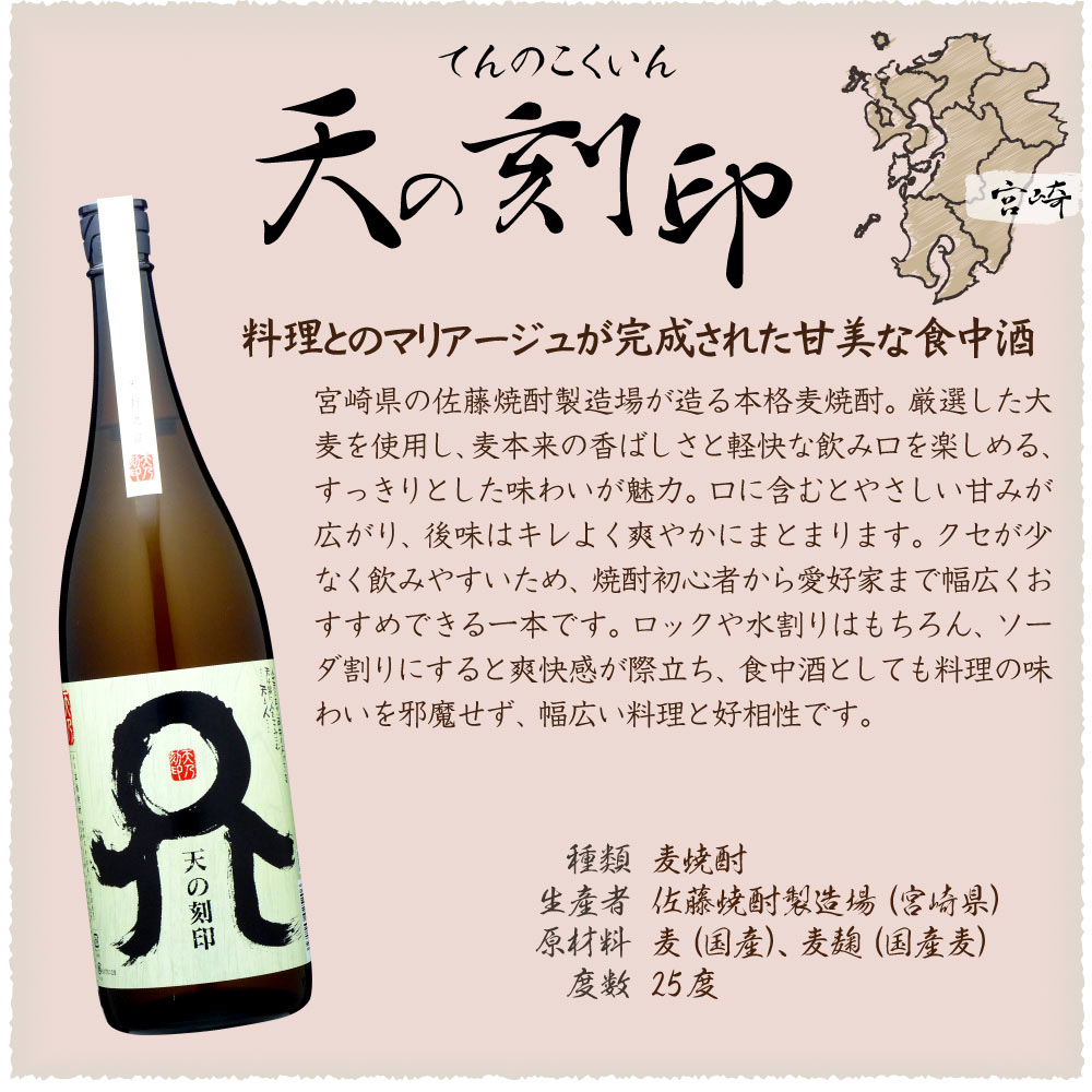 【送料込・九州各地の麦焼酎大集合】個性豊かな麦焼酎 6本 飲み比べセット　1800ml×6本　けいこうとなるも トヨノカゼ Baripi 麦汁 天の刻印 麦 麦焼酎 焼酎 バリピ