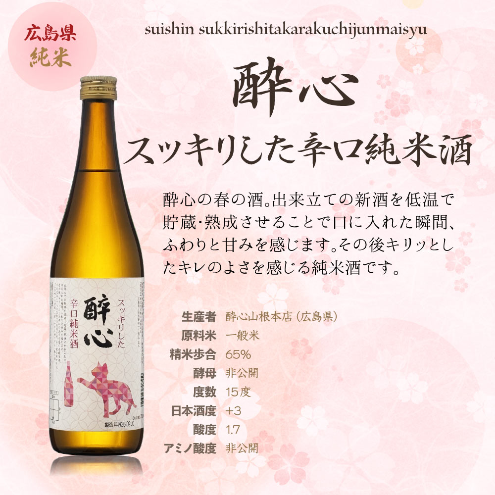 【送料込】【2026年】ワンランク上の高級酒 春の味覚と合わせる 春しぼり 純米酒 4合瓶 飲み比べ 3本 セット 720ml×3本（ 日本酒 ） 七賢 萬歳楽 酔心 季節 旬 春 しぼりたて 花見酒 冷酒 スッキリ 辛口 新酒