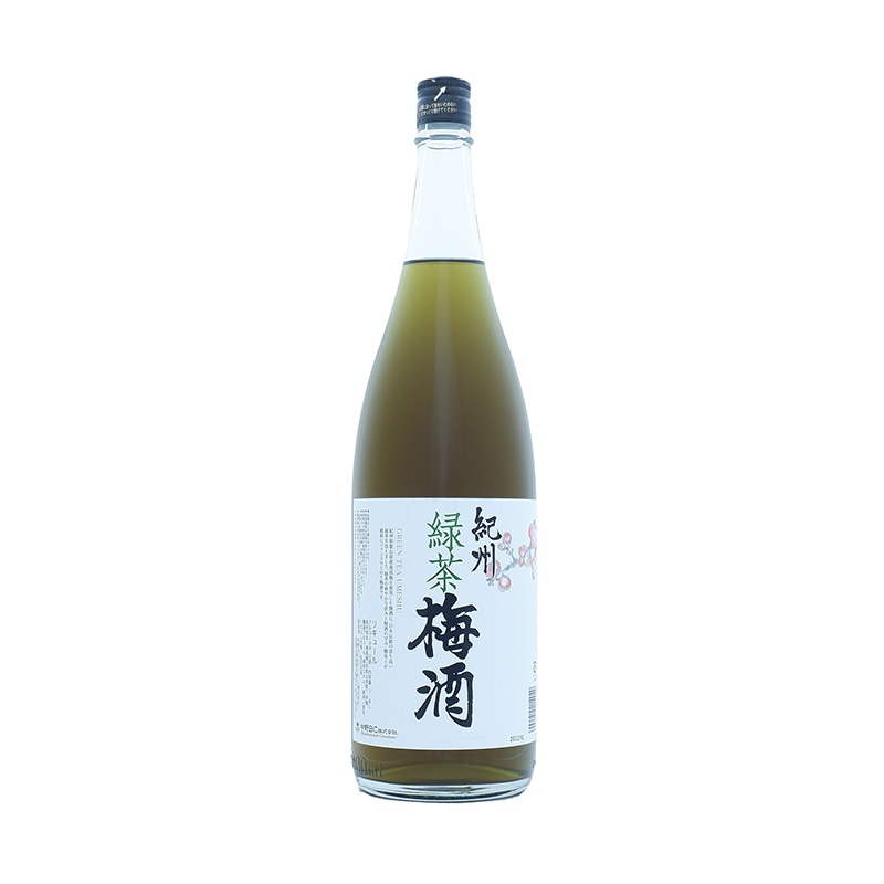 緑茶梅酒　1800ml