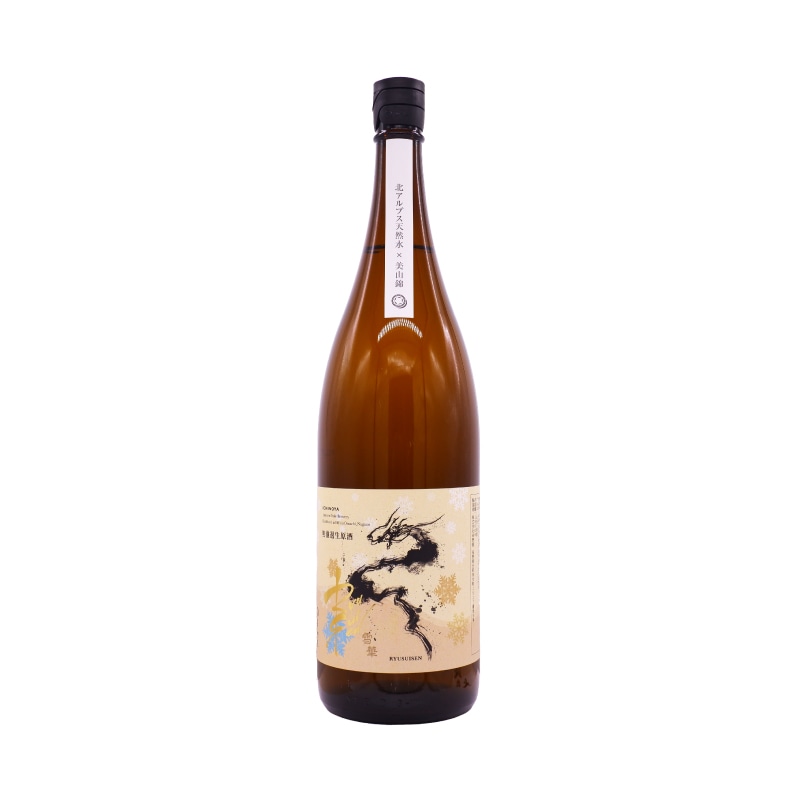 龍水泉 RYUSUISEN 雪華-sekka- 美山錦 無濾過生原酒 1800ml 日本酒